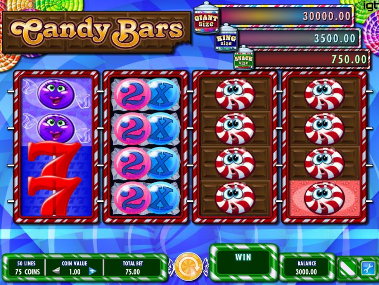 Candy Bars jackpots